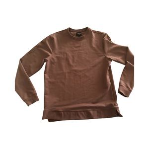 Cuts Split Hem Sweatshirt